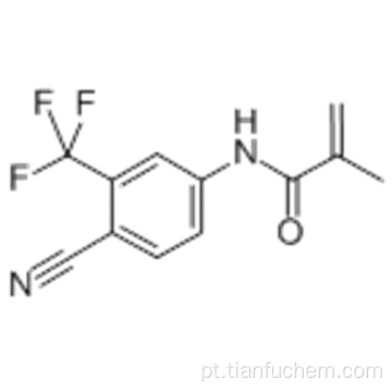 N- [4-Ciano-3- (trifluorometil) fenil] -2-metacrilamida CAS 90357-53-2